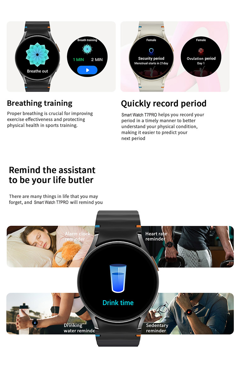 T7pro smart watch, T7pro smartwatch, calling smart watch, waterproof smartwatch, sos smart watch, health smartwatch, T7 smart watch, fitness tracker